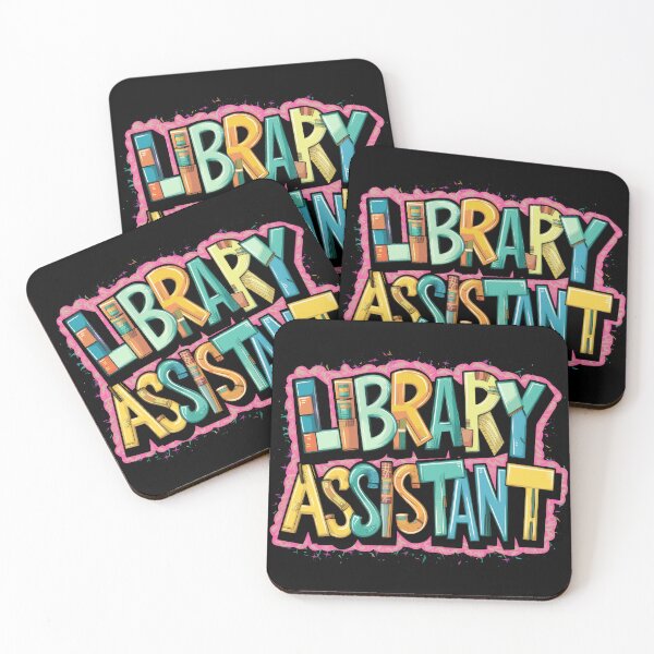 Item preview, Library Assistant Womens Funny Library Lady Librarian designed and sold by Quirky Shirts.
