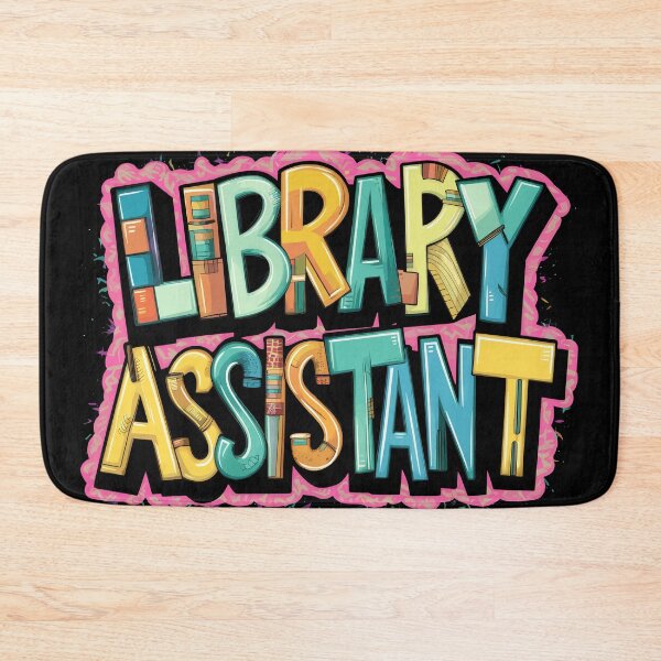 Item preview, Library Assistant Womens Funny Library Lady Librarian designed and sold by Quirky Shirts.