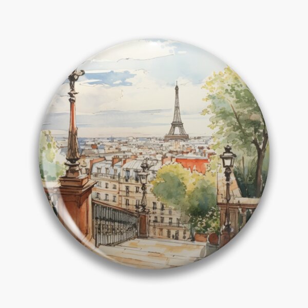 Item preview, Paris, France travel wall art print designed and sold by vintagetrips.