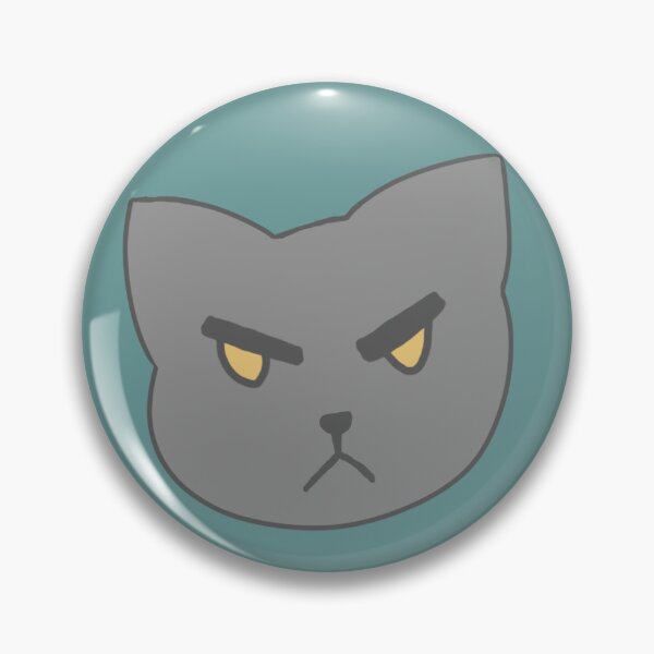 Item preview, Angry Cat Head designed and sold by CamelCorruption.