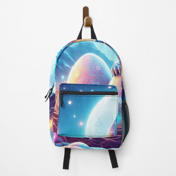 Item preview, Cute Colorful Baby Dino Easter Egg Futuristic designed and sold by SGVisionary.