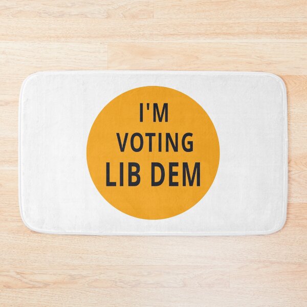 Item preview, I'm Voting Lib Dem UK General Election designed and sold by Jeallan Designs.