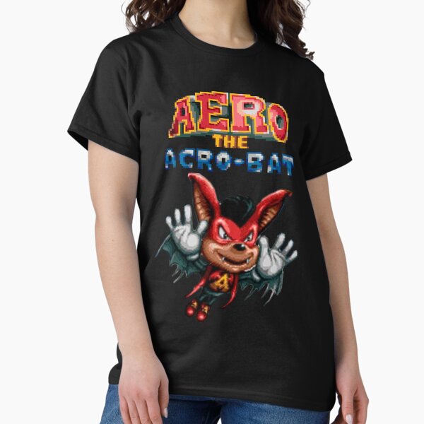 Vista previa del artículo con la obra «Aero el acróbata», diseñado y vendido por Retr0Tshirts.