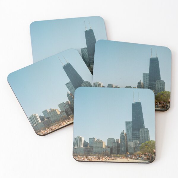Item preview, Chicago Oak Street Beach shot on Medium Format Film designed and sold by Noah Kaczor.