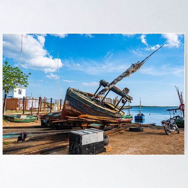Aperçu de l'œuvre Les Bateaux de Casilda, Trinidad, Cuba créée et vendue par Lie Yim.