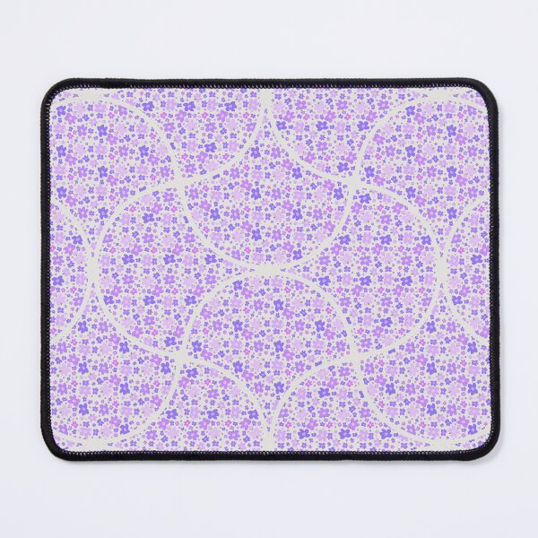 Item preview, Abanicos Art Déco con flores retro lila y lavanda designed and sold by Triplicate Limited.