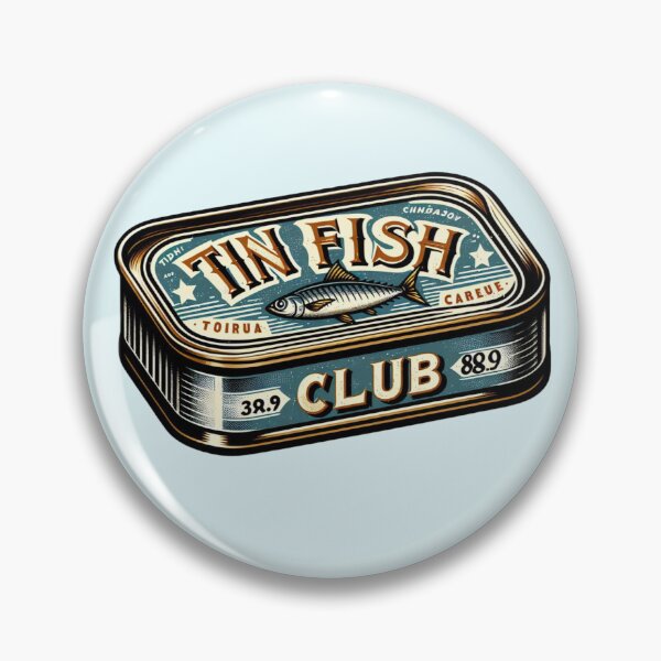 Item preview, Tin Fish Club | Vintage Canned Seafood Art for Foodies designed and sold by litchick1977.