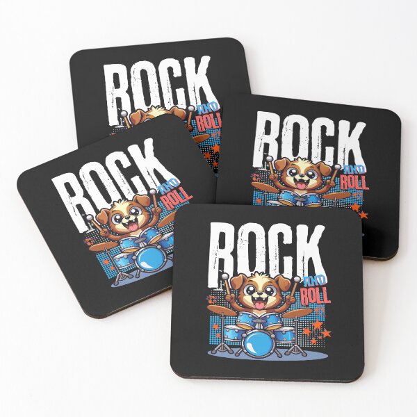 Item preview, Rock Drummer, Drummer Dog, Rock and Roll, Dog designed and sold by antcpjr682.