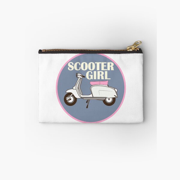 Item preview, Scooter Girl Grey 1 designed and sold by AceHamster.