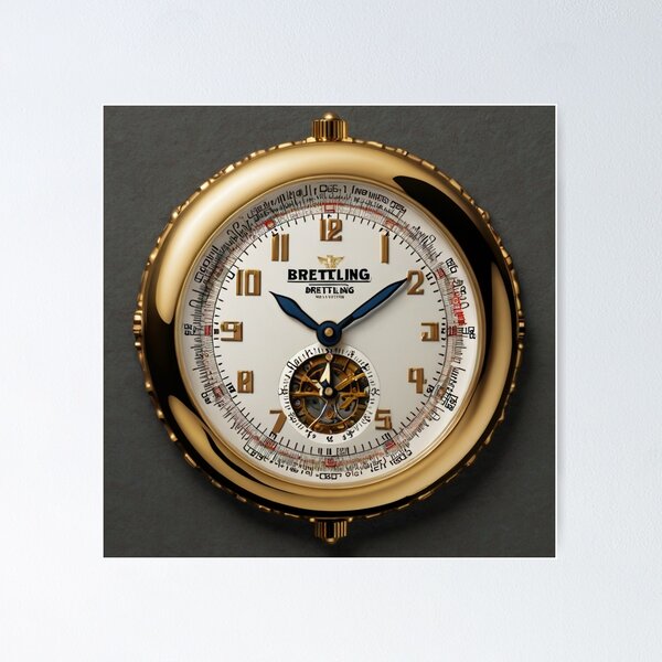 Item preview, Breitling artwork -  pocket watch designed and sold by carlosz1.