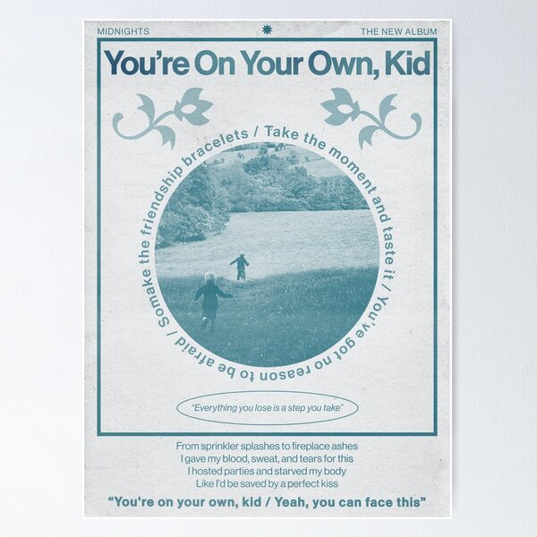 Item preview, You're On Your Own, Kid designed and sold by lgsketches.