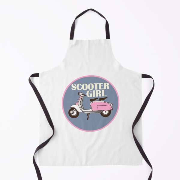 Item preview, Scooter Girl Grey 2 designed and sold by AceHamster.