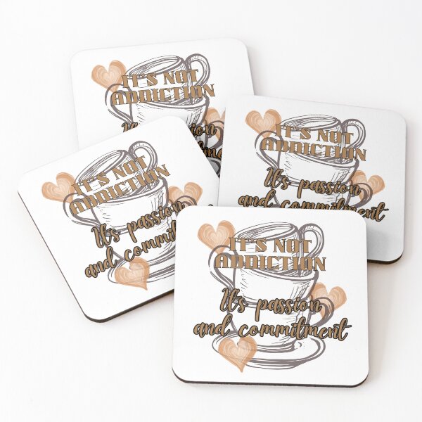 Item preview, Coffee is Not an Addiction designed and sold by AmazingAmanda42.