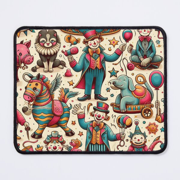 Item preview, Vintage circus with animals and clowns designed and sold by Silbays.