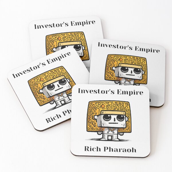 Item preview, Investor's Empire Rich Pharaoh - invest quote, wealth cartoon, motivational  designed and sold by ChuckleCharmz.