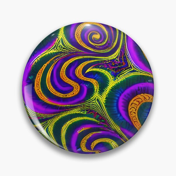Item preview, Neon Fractals - Seamless Pattern designed and sold by Chubuter.
