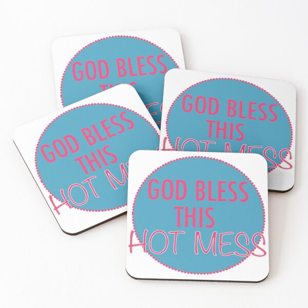 Item preview, God Bless this Hot Mess designed and sold by TabethaMorgan.