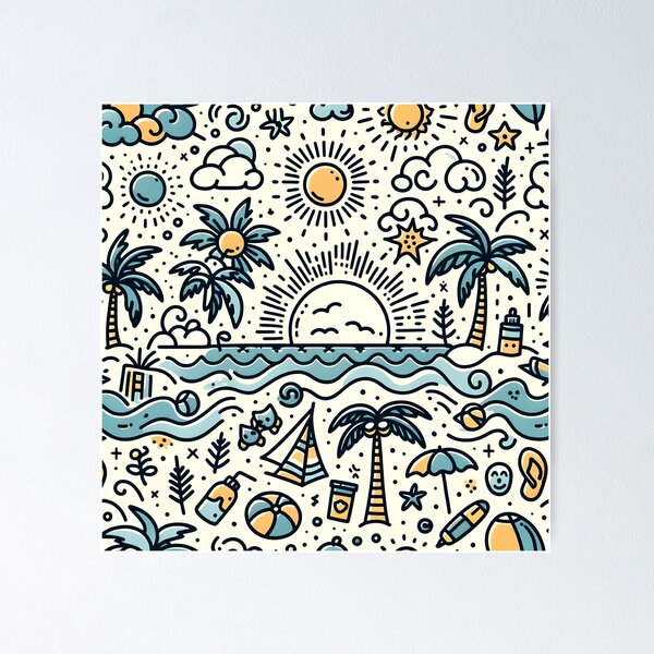Item preview, Island Paradise Summer Vibes  designed and sold by GracePaigePlaza.