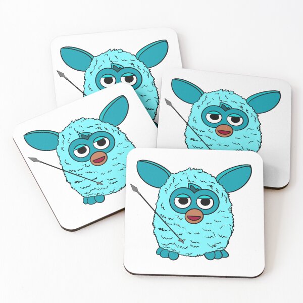 Item preview, Light Blue Minerva Furby designed and sold by Animals-by-JB.