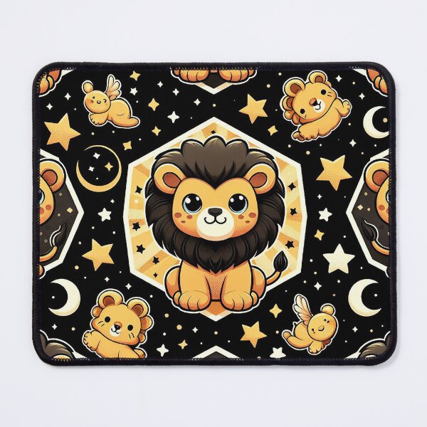 Item preview, Cute lions at night time designed and sold by Silbays.