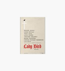 Minimalist Lady Bird Poster Art Board