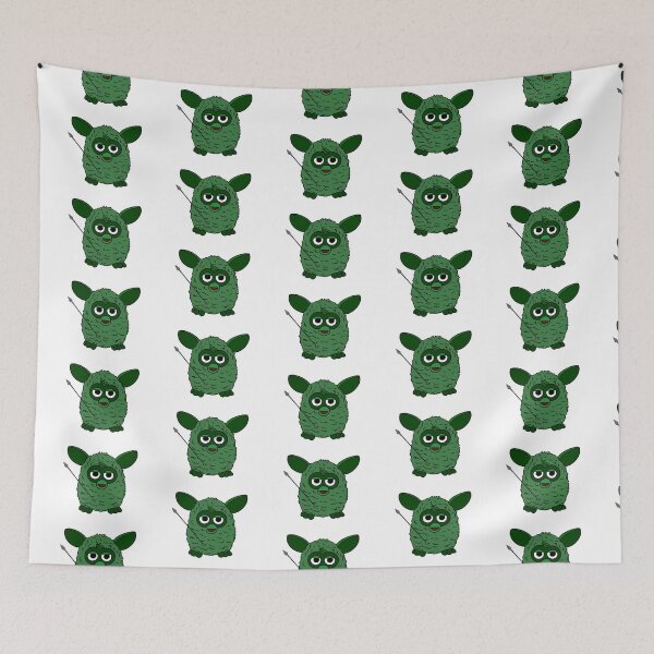 Item preview, Forest Green Minerva Furby designed and sold by Animals-by-JB.