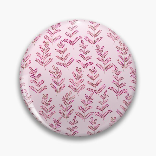 Item preview, Soft Pink Feather Ferns – watercolor whimsical ferns designed and sold by Rebecca Hunter.