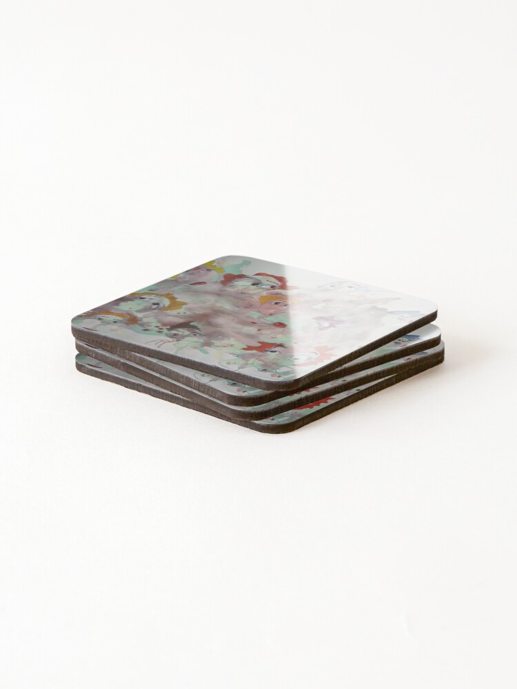 Thumbnail 4 of 5, Coasters (Set of 4), Untitled. designed and sold by Rorschach68.
