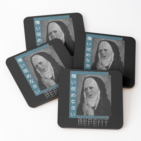 Item preview, Repent Occult Nun designed and sold by SpazzoBrands.