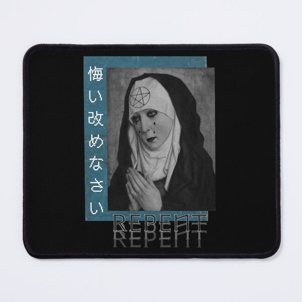 Item preview, Repent Occult Nun designed and sold by SpazzoBrands.