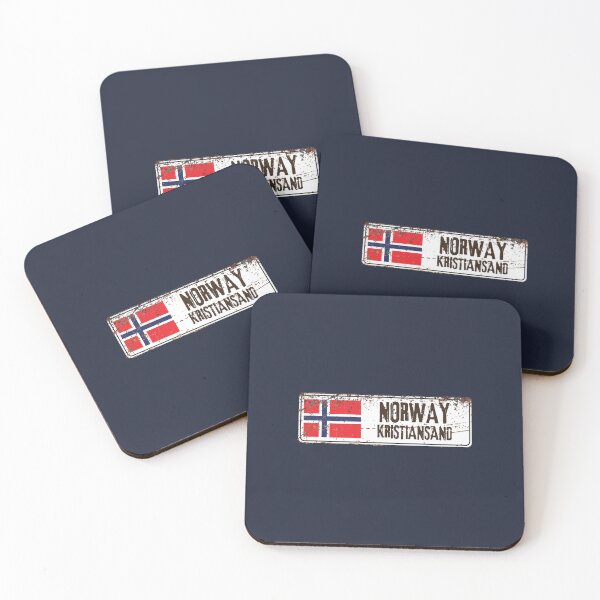 Item preview, Kristiansand Norway Flag – Southern Charm designed and sold by jeshands.