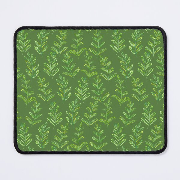 Item preview, Moss Green Feather Ferns – watercolor whimsical ferns designed and sold by Rebecca Hunter.