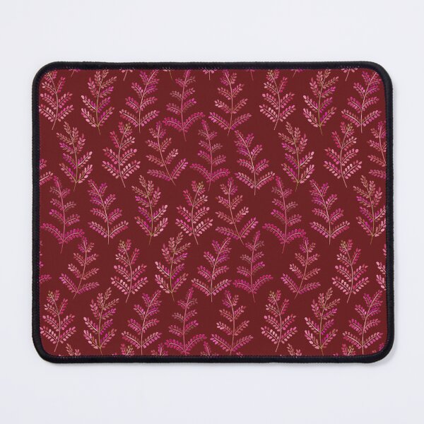 Item preview, Burgundy Feather Ferns – watercolor whimsical ferns designed and sold by Rebecca Hunter.