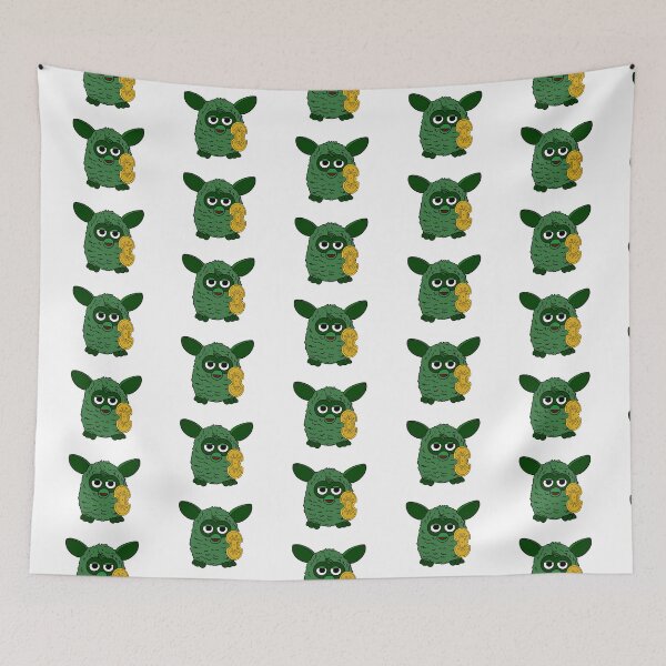 Item preview, Forest Green Mars Furby designed and sold by Animals-by-JB.