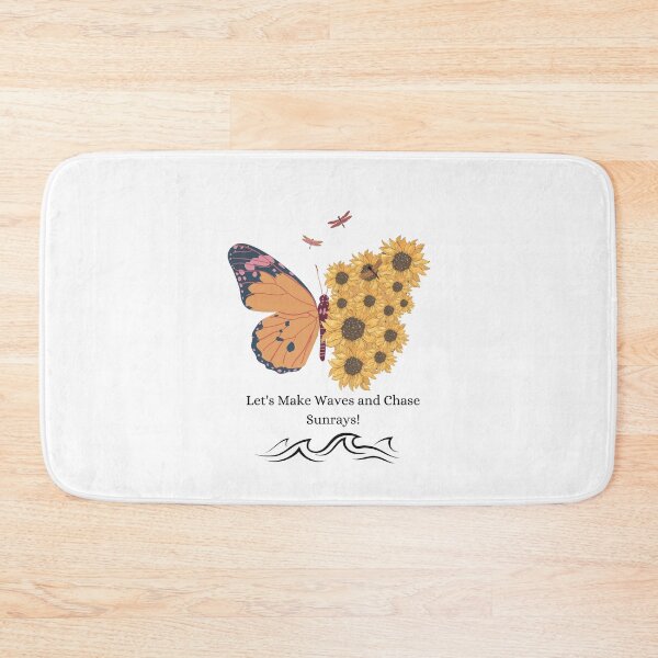 Item preview, Let's Make Waves and Chase Sunrays! Butterfly Graphic T-Shirt designed and sold by AllyPrimeArt.