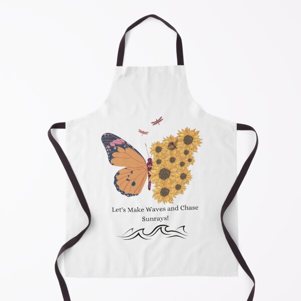 Item preview, Let's Make Waves and Chase Sunrays! Butterfly Graphic T-Shirt designed and sold by AllyPrimeArt.