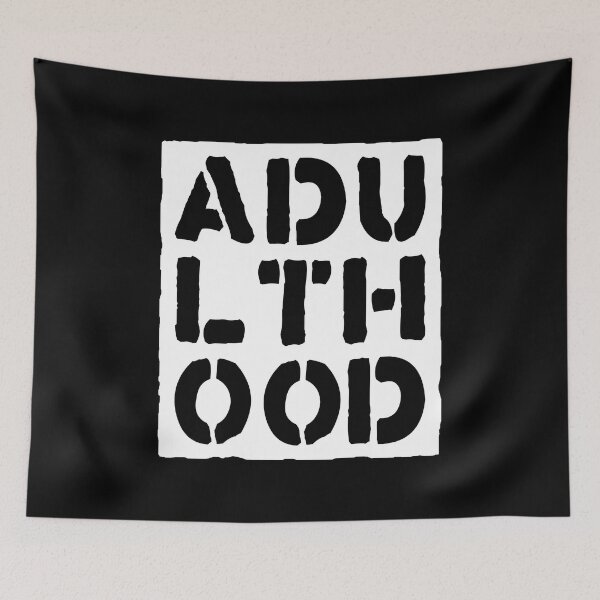 Item preview, Adulthood designed and sold by The Unique Geek.
