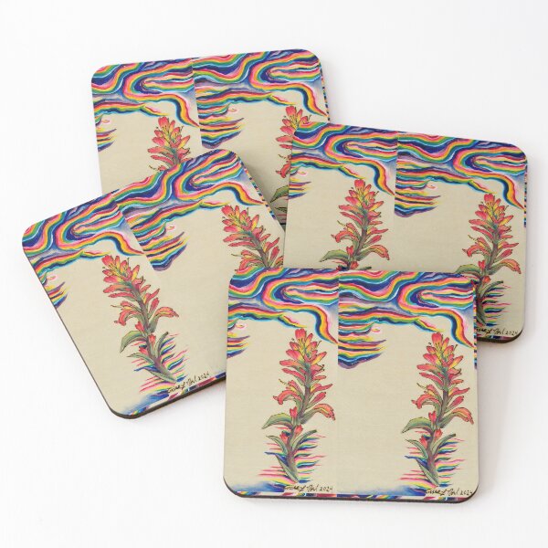 Item preview, Indian Paintbrush by Grace Noel Art designed and sold by GraceNoel.