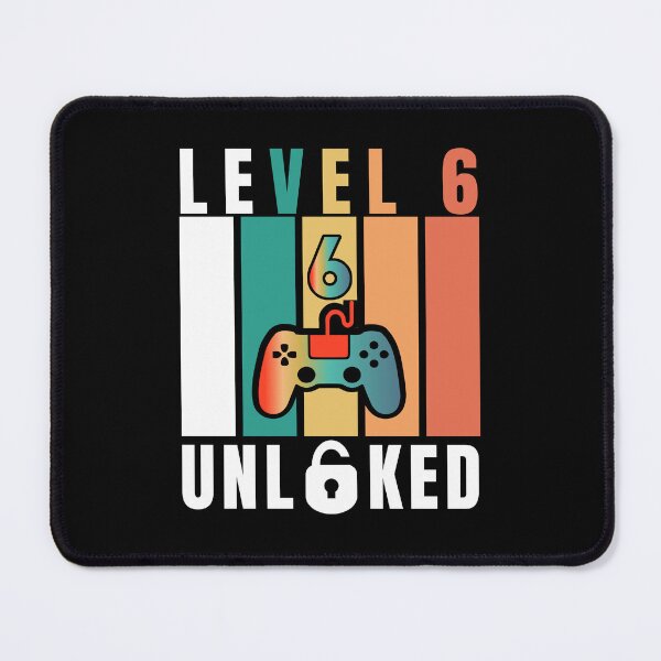Item preview, Kids Level 6 Unlocked Funny Video Gamer 6th Birthday Gift designed and sold by Blok45.