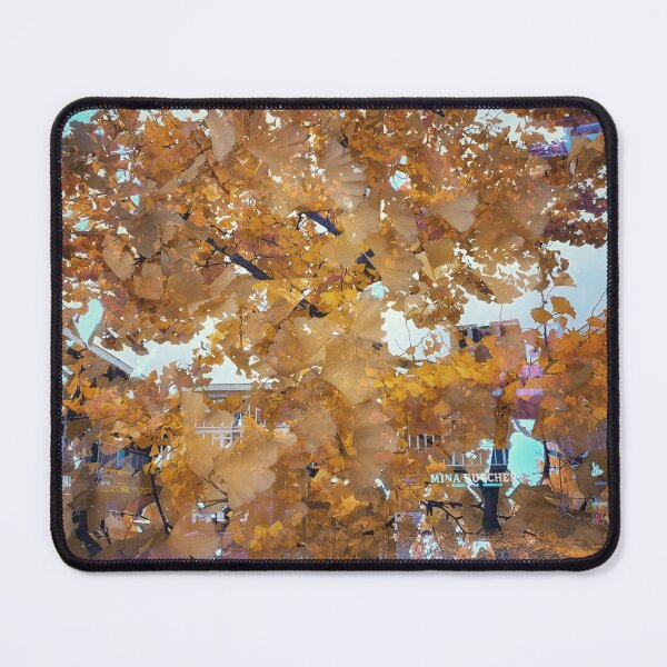 Item preview, A Reflective Autumn at a Local Shopping Centre designed and sold by dawnsm.