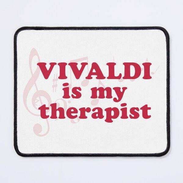 Item preview, Vivaldi is my therapist designed and sold by OddPopnyc.