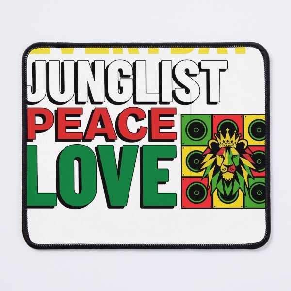 Artikelvorschau, Junglist Drum N Bass 90er Raver entworfen und verkauft von Ravermonkey.