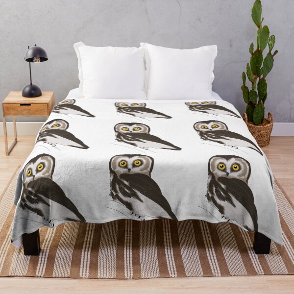 Item preview, Saw-whet Owls designed and sold by Ashley’sAnimalz.