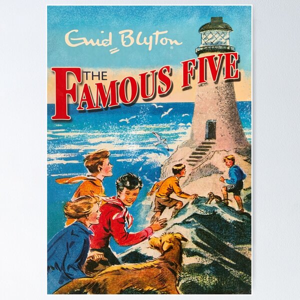 Item preview, The Famous Five by Enid Blyton designed and sold by booksnbobs.