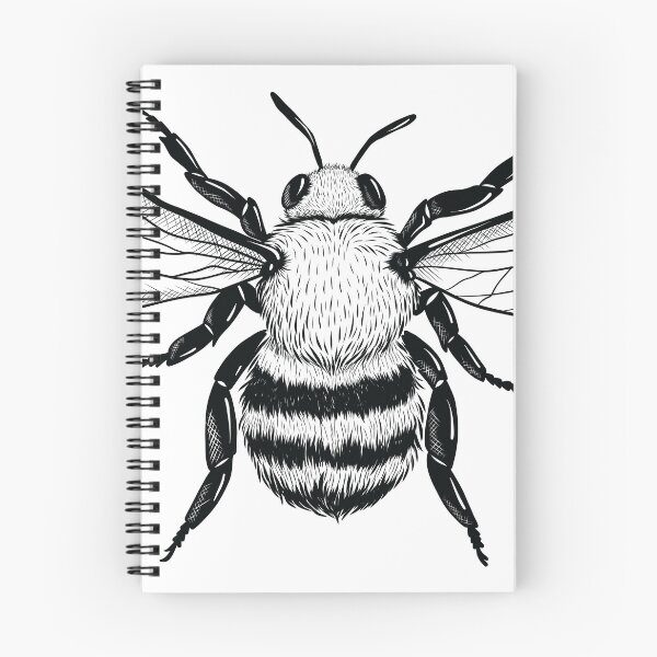Item preview, bee - black - for light items designed and sold by buchananmab.