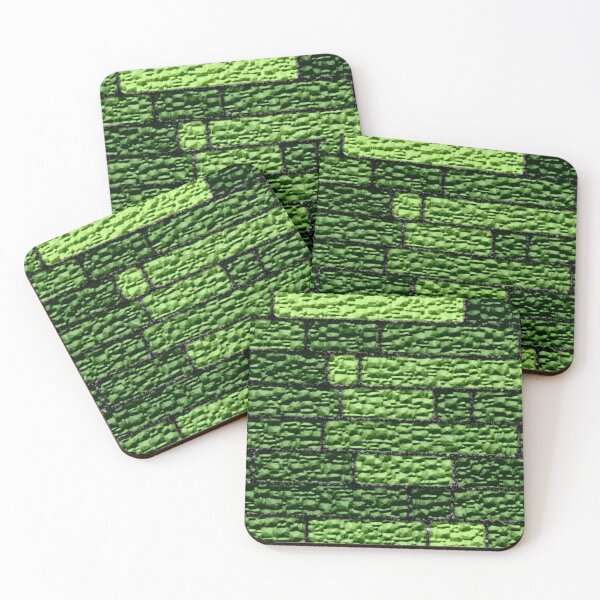 Item preview, Lumpy Green Brick Texture designed and sold by TheRulerofEarth.