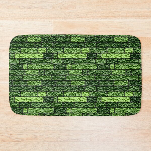 Item preview, Lumpy Green Brick Texture designed and sold by TheRulerofEarth.