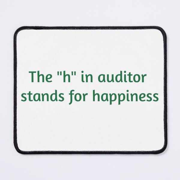 Item preview, H in Auditor stands for Happiness designed and sold by CraftyHourNJ.