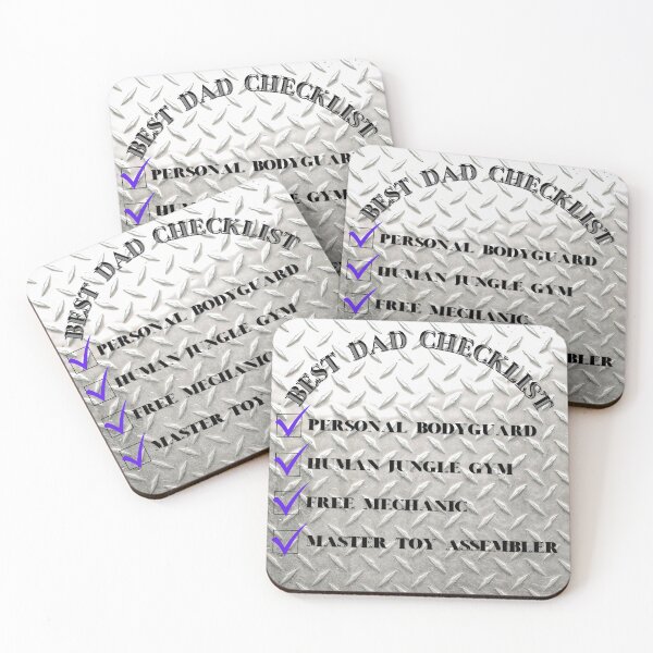 Item preview, Best Dad Checklist designed and sold by SRKHDesigns.