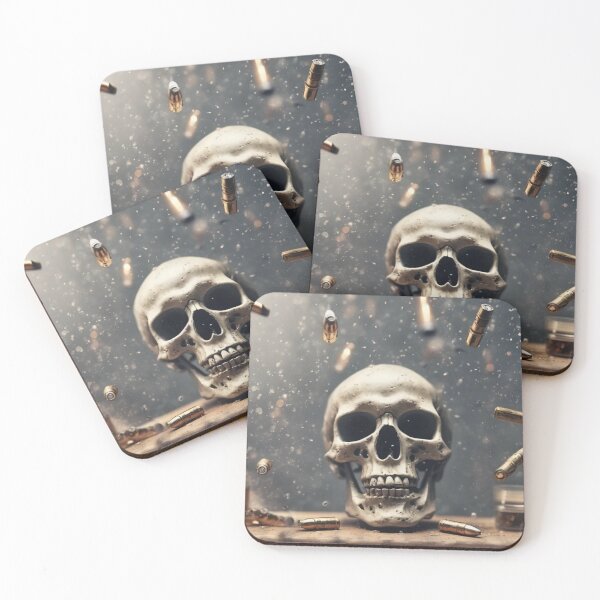 Item preview, Skull And Bullets designed and sold by LeoYo.